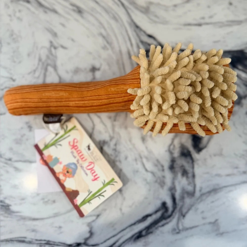 P.L.A.Y Bark'n Bristles Plush Dog Toy